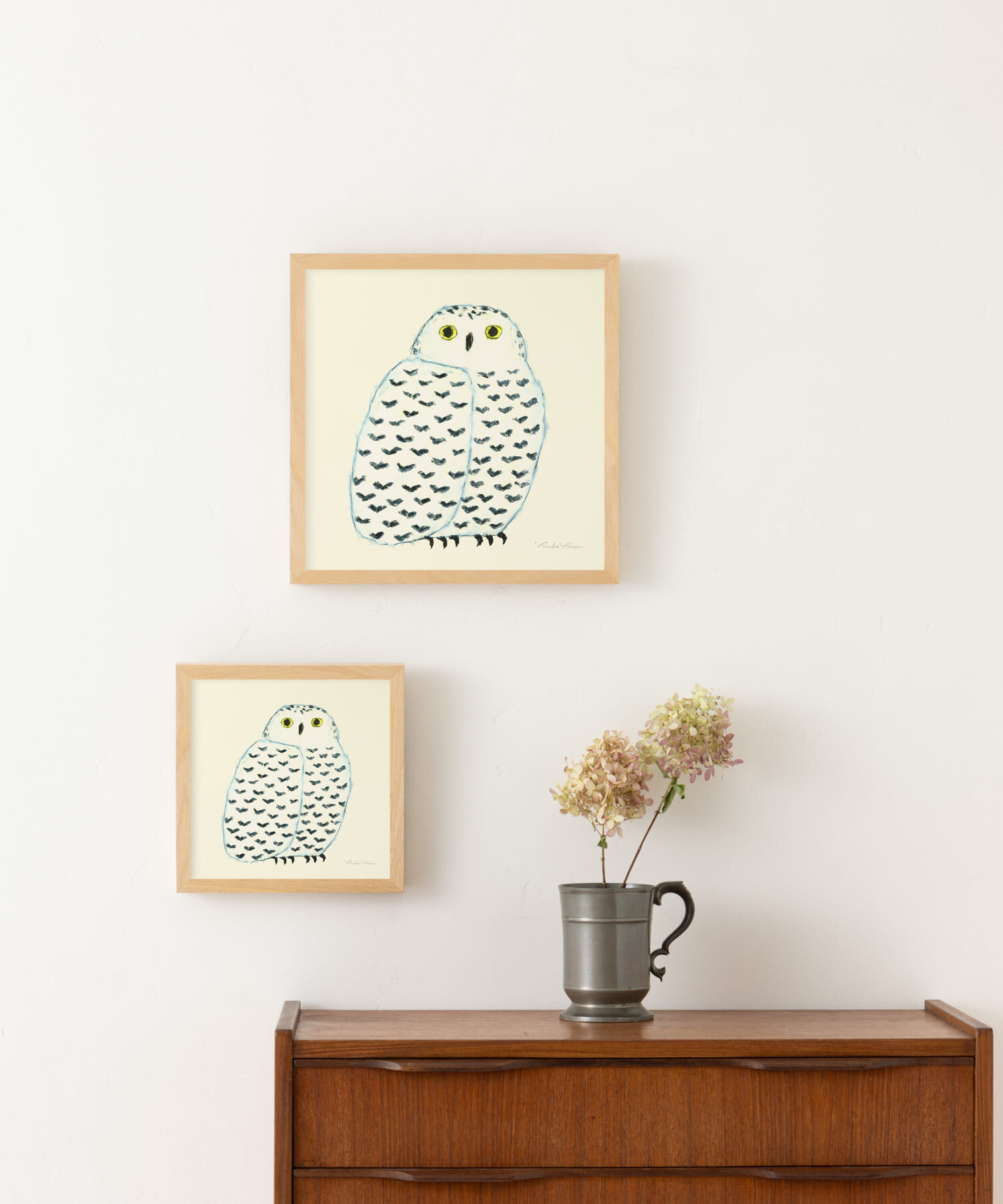 URBAN RESEARCH DOORS「『WEB限定』a good view　シロフクロウ 20&times;20」|アート|