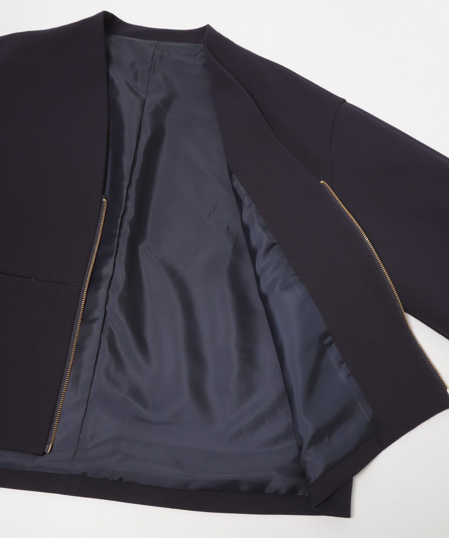 URBAN RESEARCH ROSSO「ストレッチジョーゼットブルゾン」|ブルゾン・スタジャン|