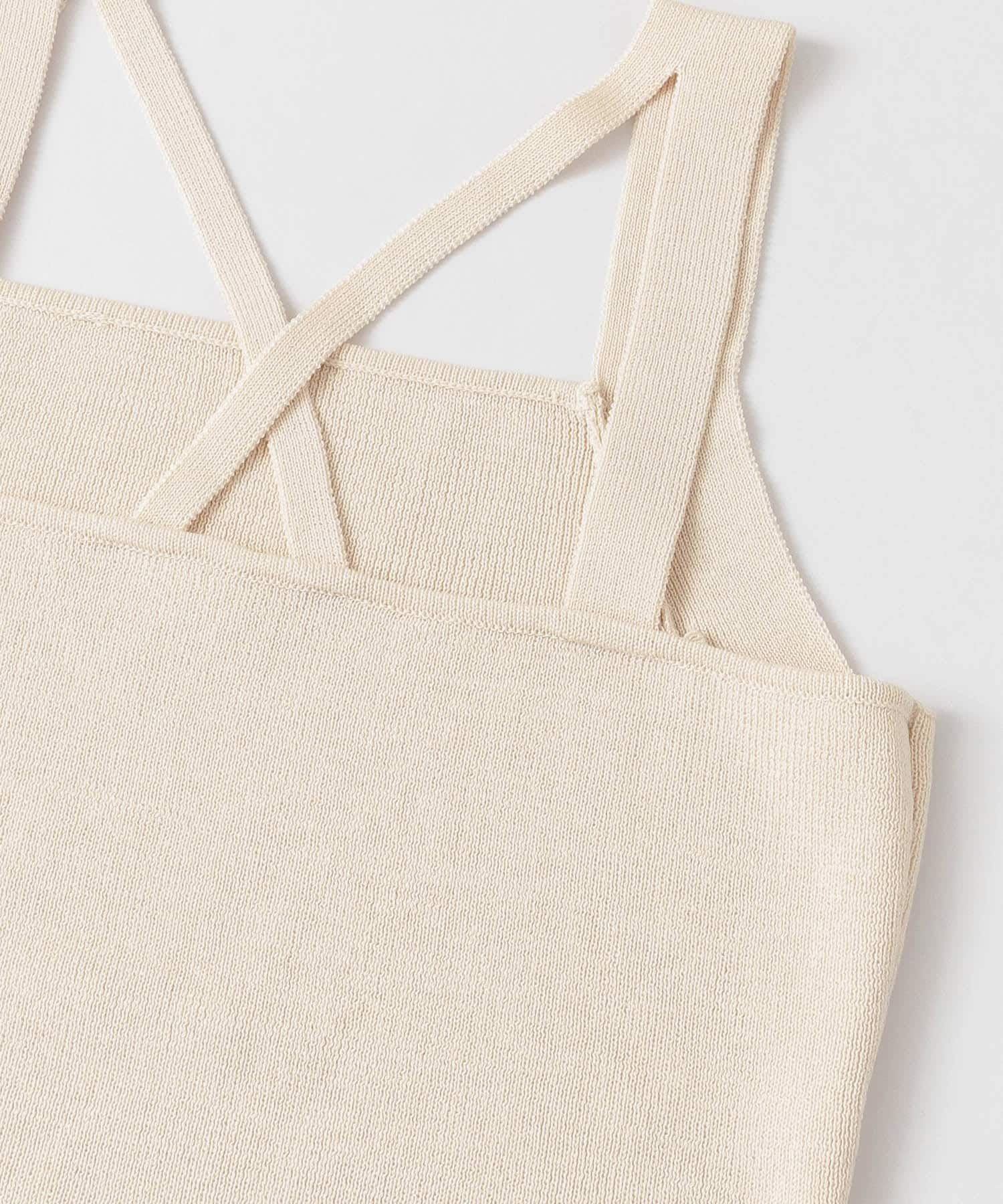 SENSE OF PLACE by URBAN RESEARCH「バッククロスニットタンクトップ」|ニット・セーター|