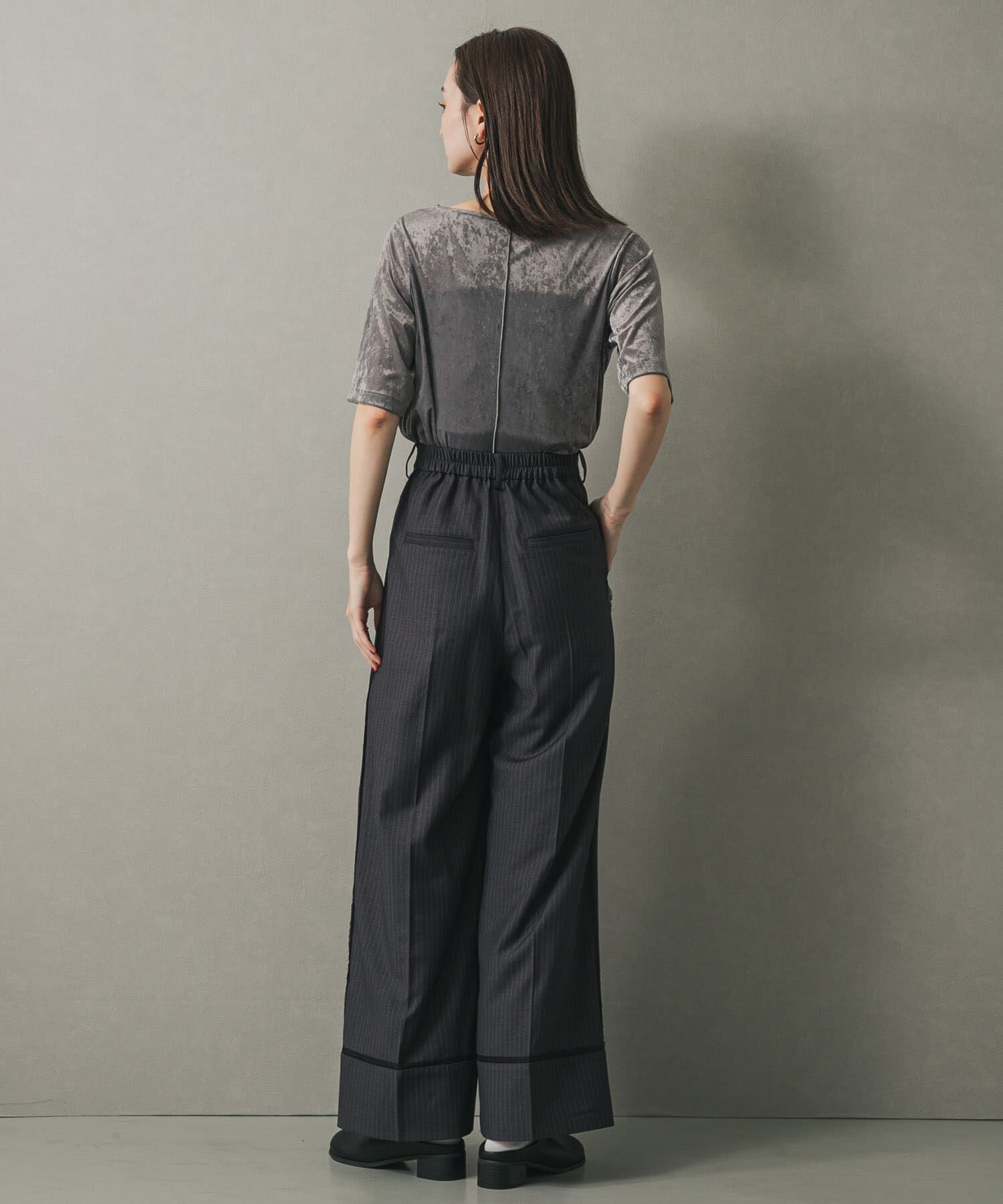 SENSE OF PLACE by URBAN RESEARCH「シアーベロアTシャツ(半袖)」|Tシャツ・カットソー|