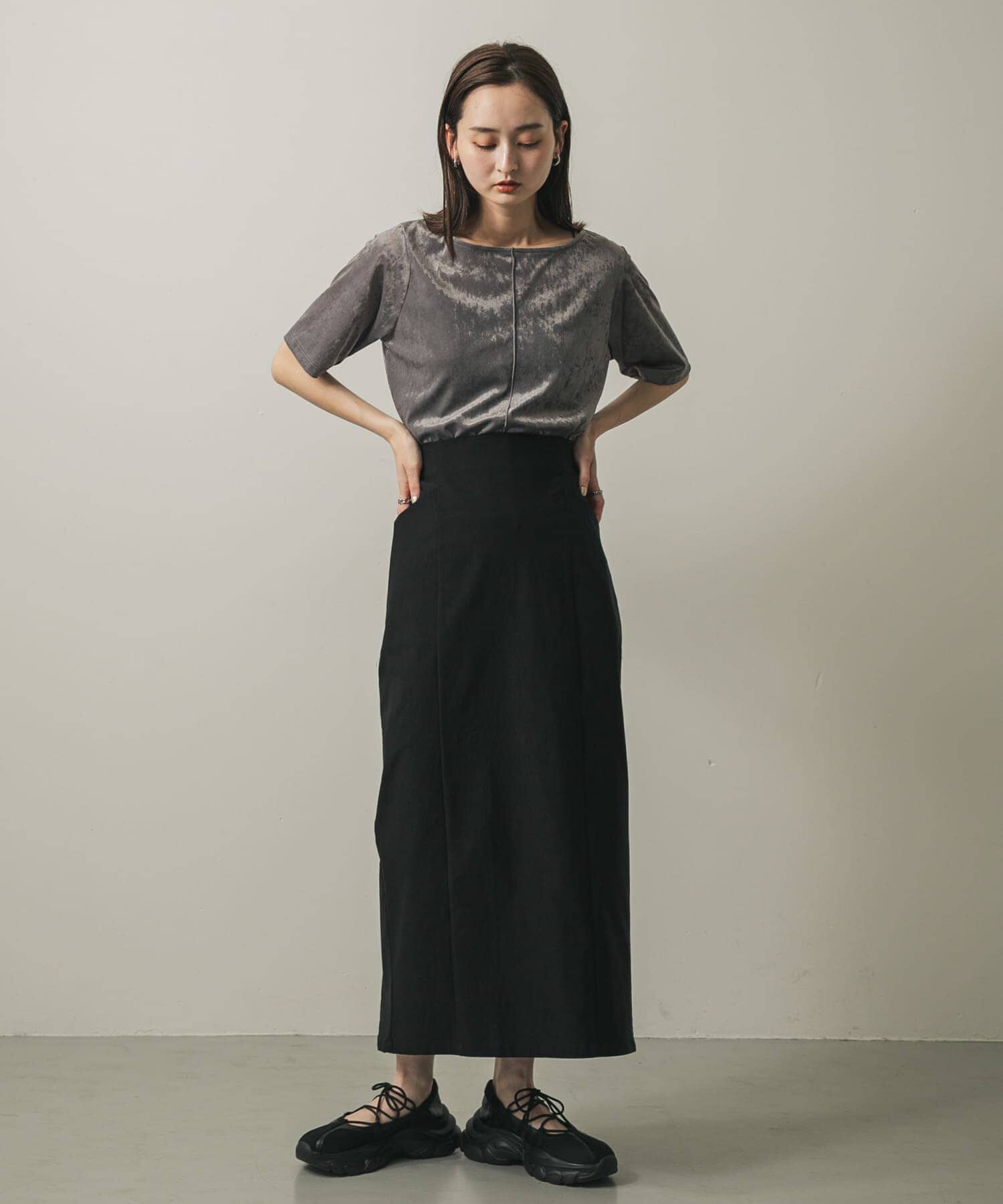 SENSE OF PLACE by URBAN RESEARCH「シアーベロアTシャツ(半袖)」|Tシャツ・カットソー|