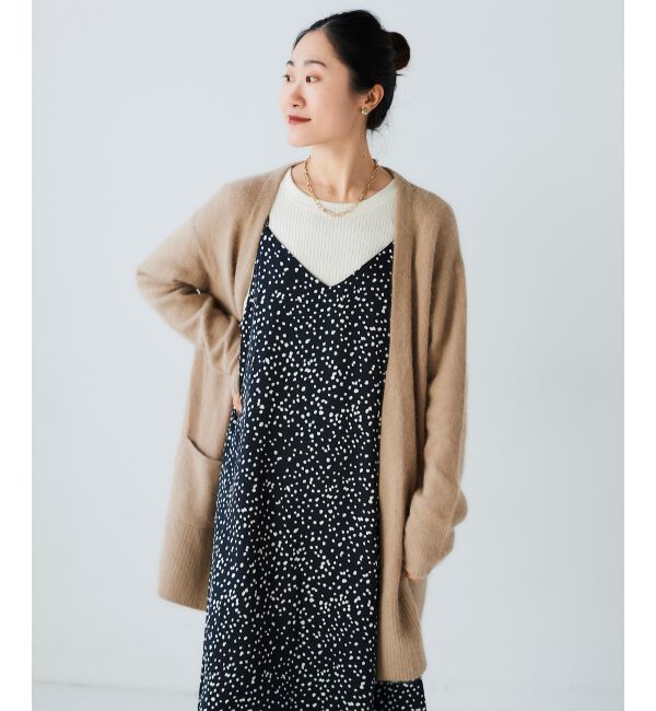  「FOX&times;アンゴラガウンカーディガン」|カーディガン|