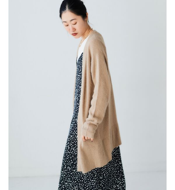 「FOX&times;アンゴラガウンカーディガン」|カーディガン|