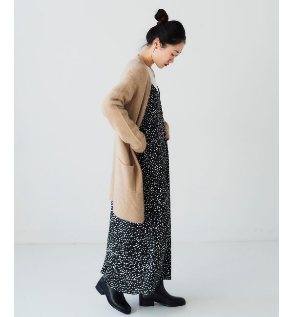  「FOX&times;アンゴラガウンカーディガン」|カーディガン|