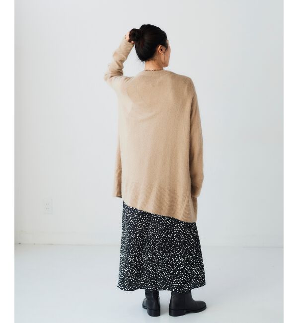  「FOX&times;アンゴラガウンカーディガン」|カーディガン|