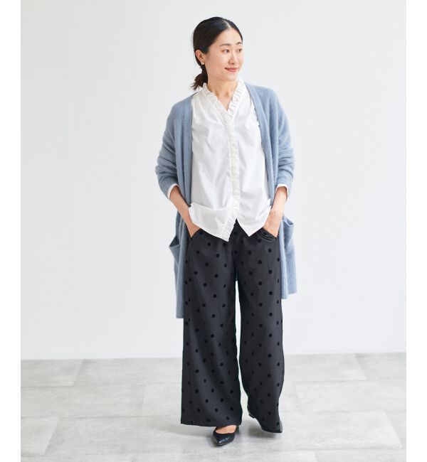  「FOX&times;アンゴラガウンカーディガン」|カーディガン|