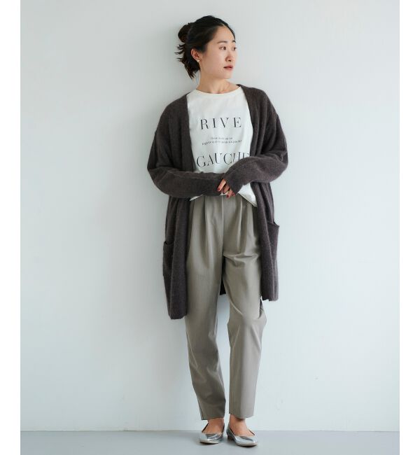  「FOX&times;アンゴラガウンカーディガン」|カーディガン|