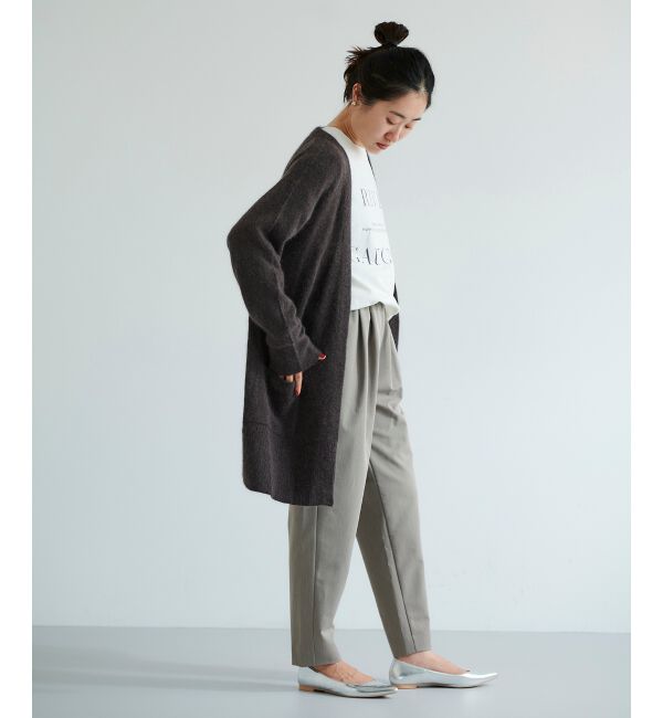  「FOX&times;アンゴラガウンカーディガン」|カーディガン|