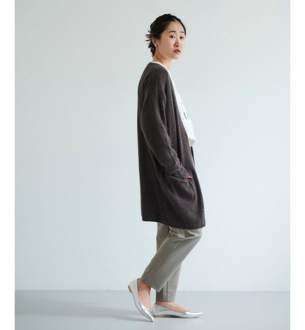  「FOX&times;アンゴラガウンカーディガン」|カーディガン|