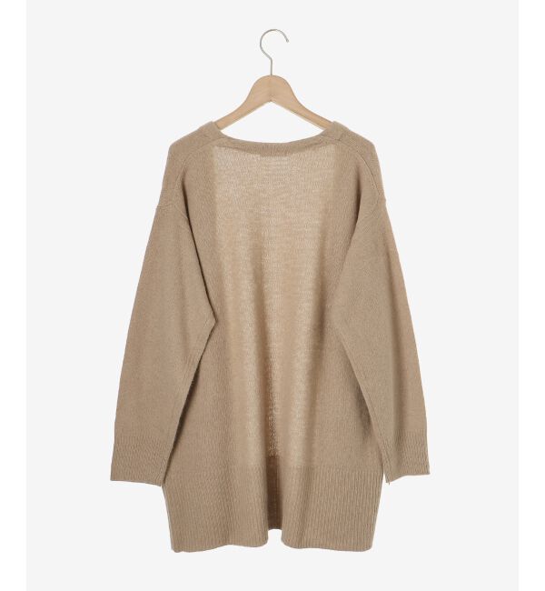  「FOX&times;アンゴラガウンカーディガン」|カーディガン|