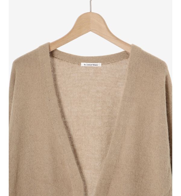  「FOX&times;アンゴラガウンカーディガン」|カーディガン|