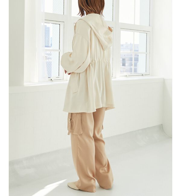 MAJESTICLEGON「サテンカーゴパンツ」|カーゴ|