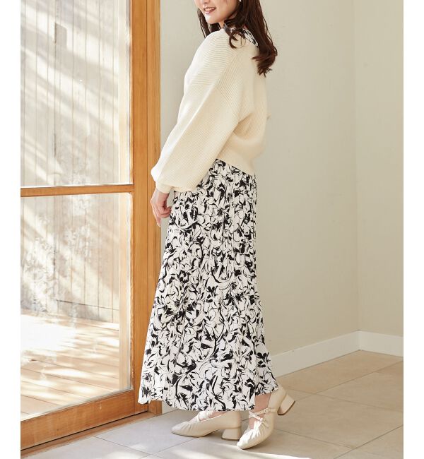 MAJESTICLEGON「ビジュー釦ショートカーディガン」|カーディガン|