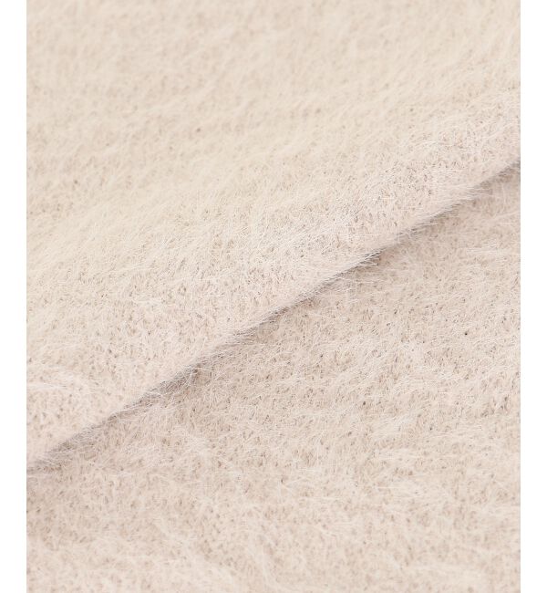 MAJESTICLEGON「キラキラビーズ刺繍シャギーカーデ」|カーディガン|