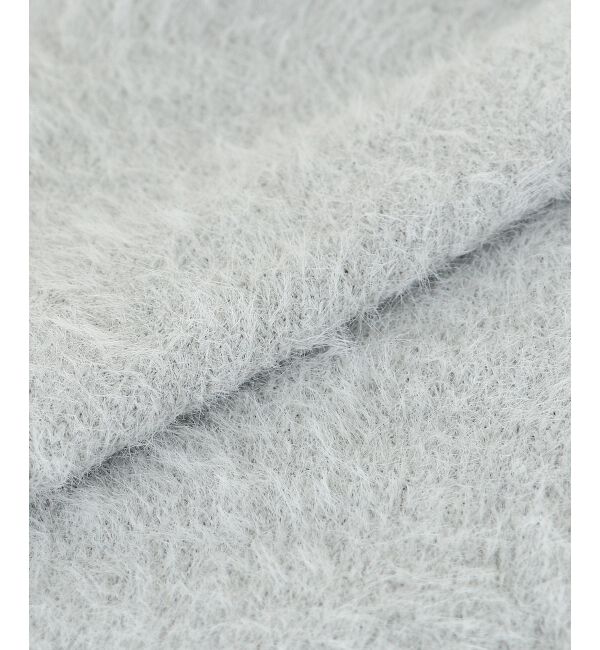 MAJESTICLEGON「キラキラビーズ刺繍シャギーカーデ」|カーディガン|