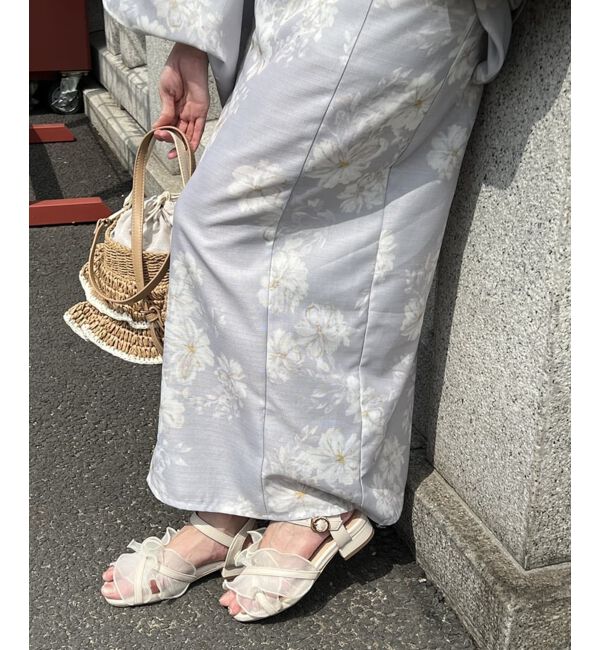  「シアーフリルサンダル」|サンダル|