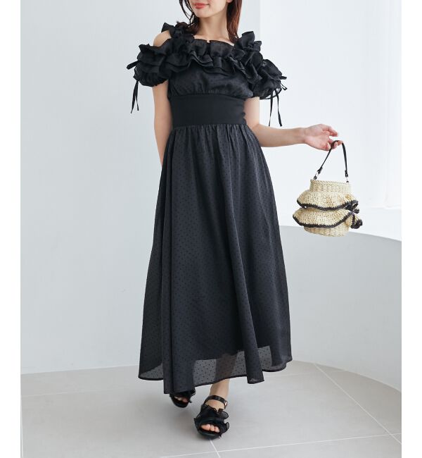  「シアーフリルサンダル」|サンダル|