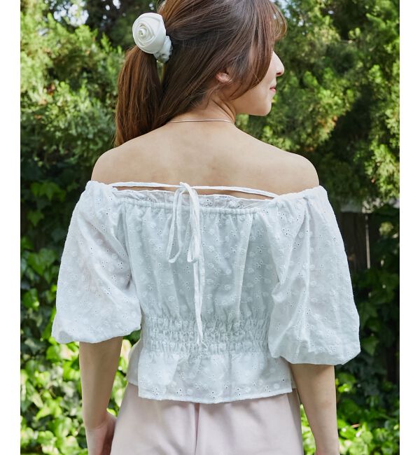  「前後2wayバルーン袖ブラウス」|シャツ・ブラウス|