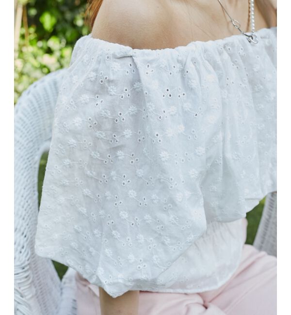  「前後2wayバルーン袖ブラウス」|シャツ・ブラウス|