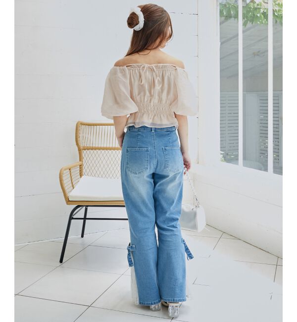  「前後2wayバルーン袖ブラウス」|シャツ・ブラウス|