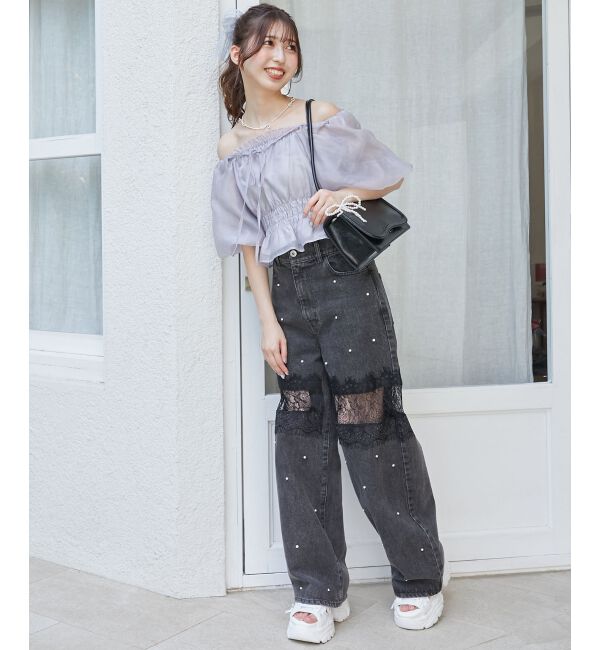  「前後2wayバルーン袖ブラウス」|シャツ・ブラウス|