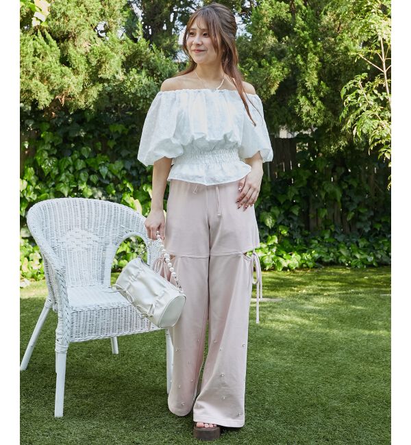  「前後2wayバルーン袖ブラウス」|シャツ・ブラウス|