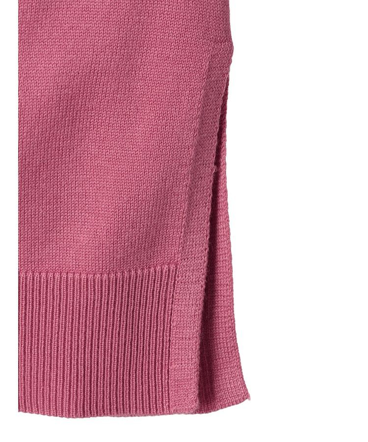 earth music&ecology「サイドスリットルーズVネックカーディガン」|カーディガン|