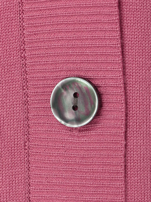 earth music&ecology「サイドスリットルーズVネックカーディガン」|カーディガン|