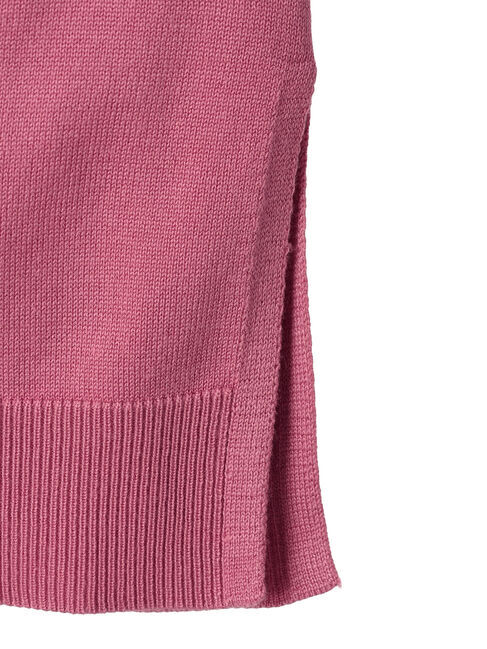 earth music&ecology「サイドスリットルーズVネックカーディガン」|カーディガン|