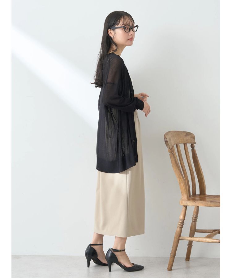 earth music&ecology「シアーBIGカーディガン」|カーディガン|