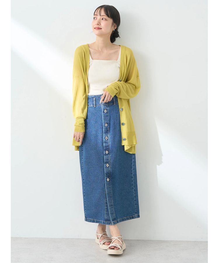 earth music&ecology「シアーBIGカーディガン」|カーディガン|