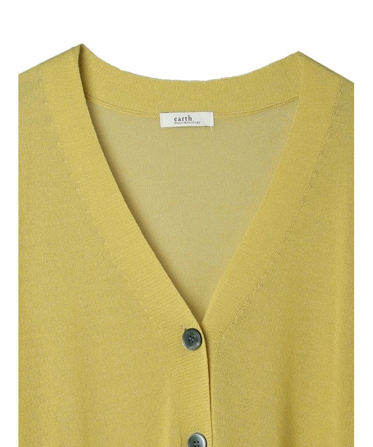 earth music&ecology「シアーBIGカーディガン」|カーディガン|