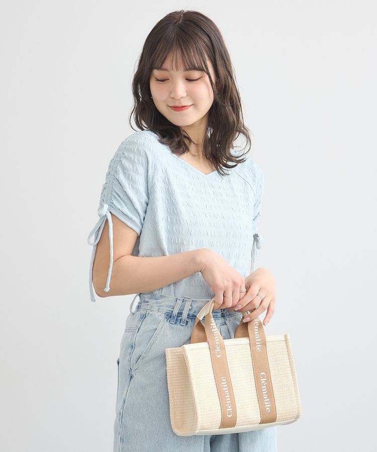 earth music&ecology「ハートネックドロストスリーブプルオーバー」|Tシャツ・カットソー|