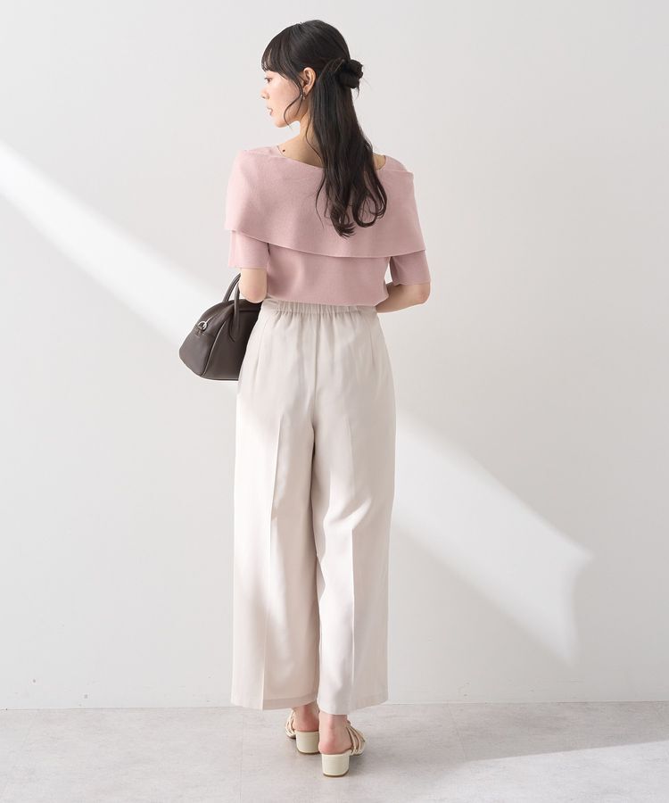 earth music&ecology「サイドビットワイドストレートパンツ」|その他|