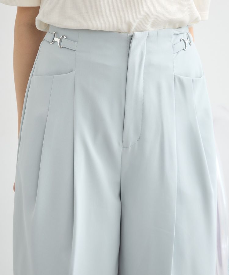 earth music&ecology「サイドビットワイドストレートパンツ」|その他|