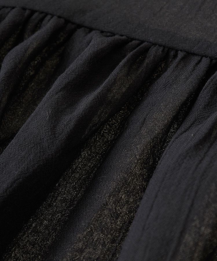 earth music&ecology「Vネックギャザーブラウス」|シャツ・ブラウス|