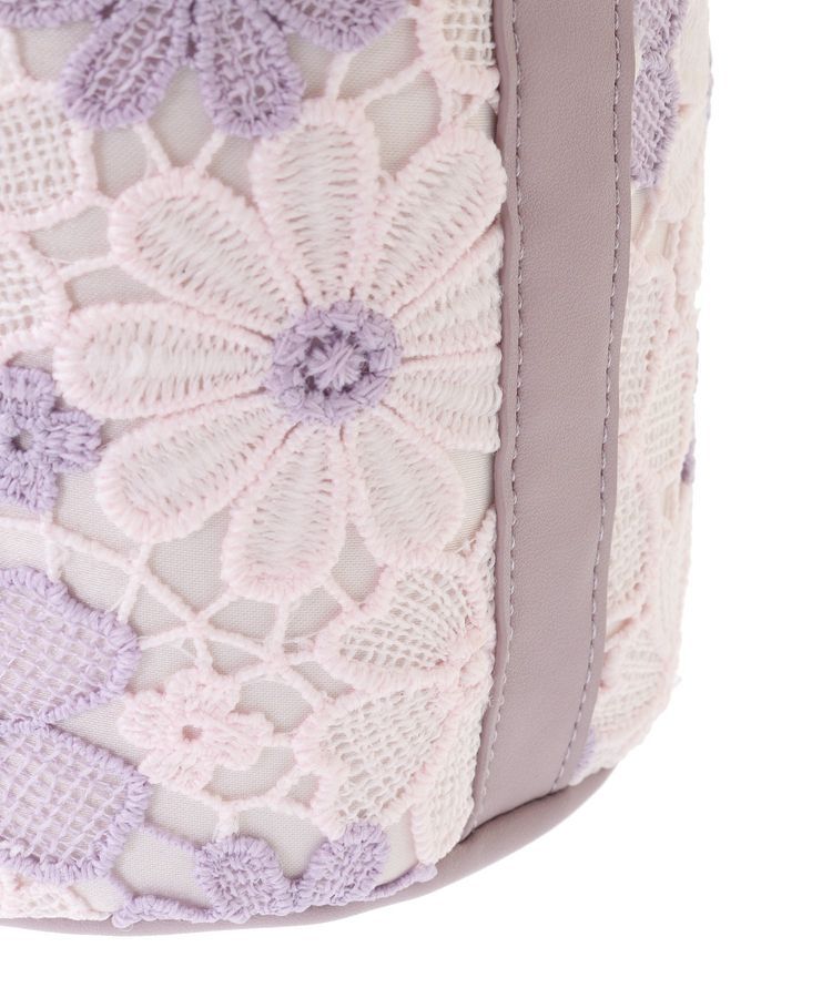 Maison de FLEUR「フラワーレース2Wayバケツ型バッグ」|ショルダー・メッセンジャー|