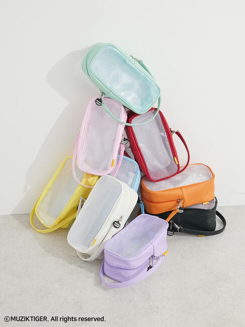 Green Parks「ムジークタイガー/カラフルマルチケース」|ポーチ|