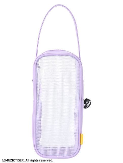 Green Parks「ムジークタイガー/カラフルマルチケース」|ポーチ|Purple