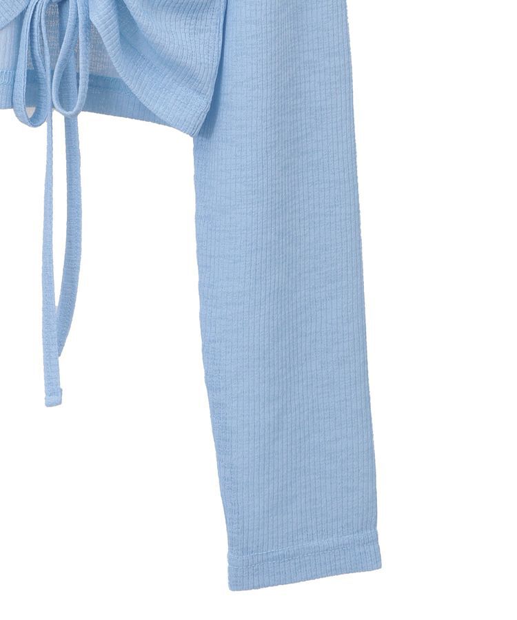 Green Parks「チャーミーキティ/フロントギャザーシアーカーディガン」|カーディガン|