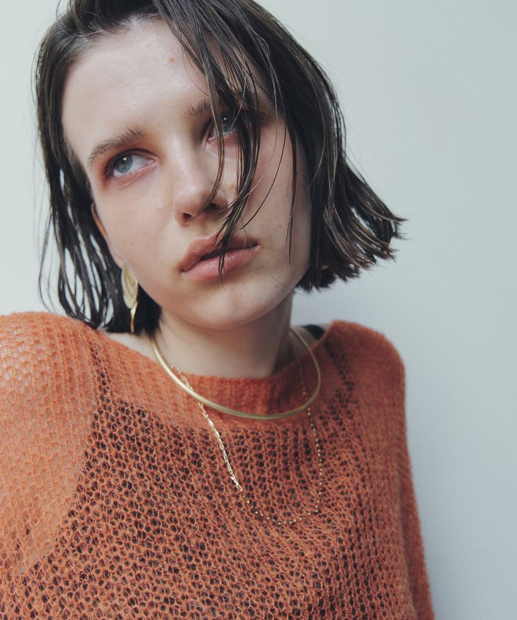 YECCA VECCA「2連メタルチョーカー」|ネックレス|