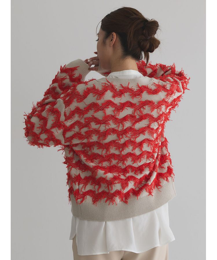 GARAGE OF GOOD CLOTHING「フリンジカーディガン」|カーディガン|