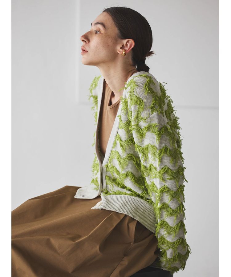 GARAGE OF GOOD CLOTHING「フリンジカーディガン」|カーディガン|