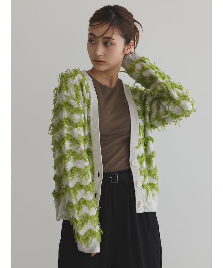 GARAGE OF GOOD CLOTHING「フリンジカーディガン」|カーディガン|