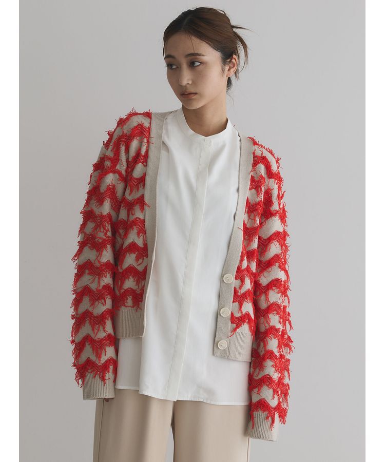 GARAGE OF GOOD CLOTHING「フリンジカーディガン」|カーディガン|