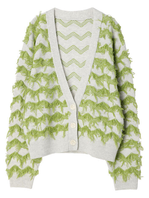 GARAGE OF GOOD CLOTHING「フリンジカーディガン」|カーディガン|