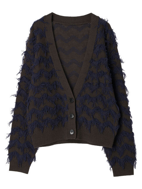 GARAGE OF GOOD CLOTHING「フリンジカーディガン」|カーディガン|