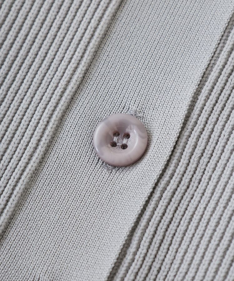 GARAGE OF GOOD CLOTHING「Vネック畔編みフォルムカーデ」|カーディガン|