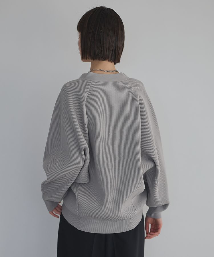 GARAGE OF GOOD CLOTHING「Vネック畔編みフォルムカーデ」|カーディガン|