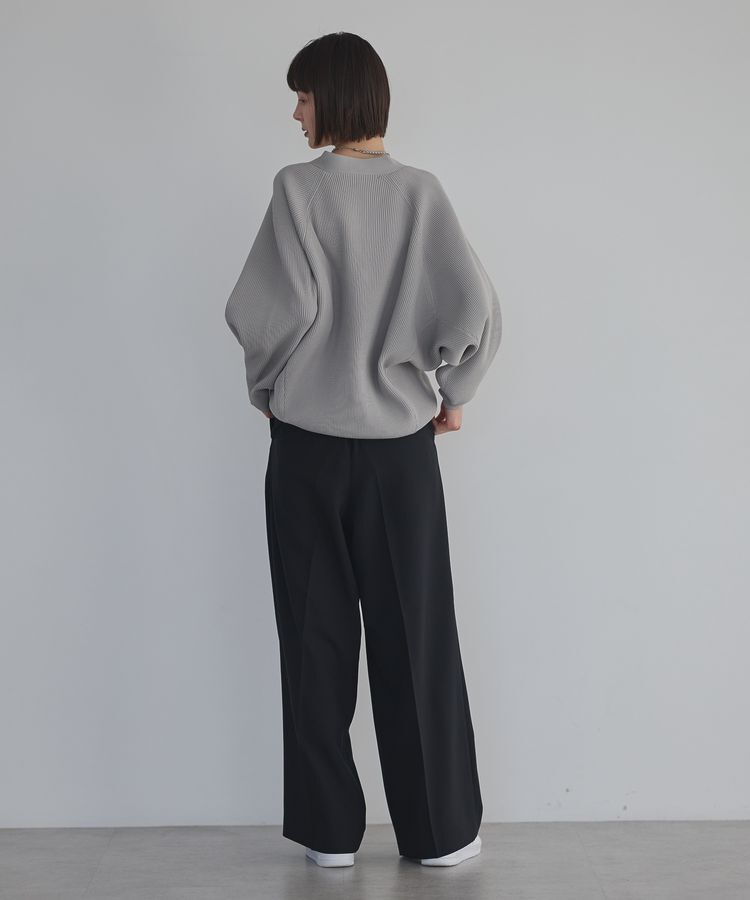 GARAGE OF GOOD CLOTHING「Vネック畔編みフォルムカーデ」|カーディガン|